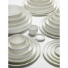 Assiette Plate Blanche Super Mini Diam 6 Base de Serax