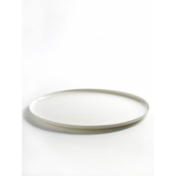 Assiette Plate Blanche XXL Diam 32 Base de Serax