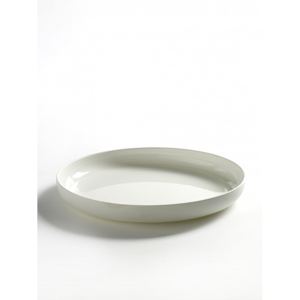 Assiette Haute Blanche L Diam 24 Base de Serax