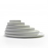 Assiette Haute Blanche L Diam 24 Base de Serax