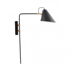 Wall Lamp Club Brass and Black House Doctor