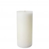 Super White Outdoor Candle Diam 15 x 32 cm