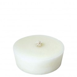 Super White Outdoor Candle Diam 23 x 7 cm