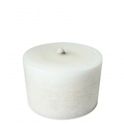 Super White Outdoor Candle Diam 23 x 15 cm