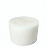 Super White Indoor Candle Diam 23 x 15 cm