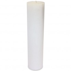 Bougie Blanche pour Extérieur Diam 15 x 65 cm