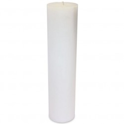 Super White Outdoor Candle Diam 15 x 65 cm