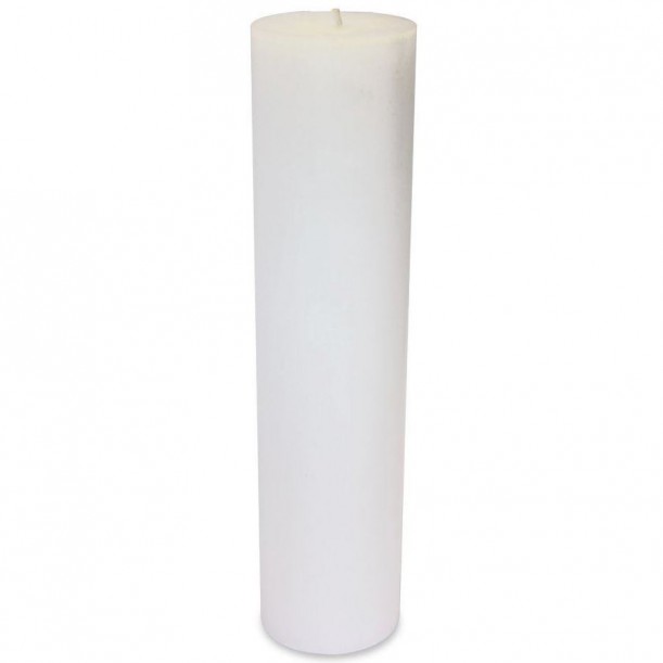 Super White Outdoor Candle Diam 15 x 65 cm