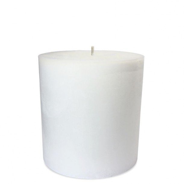 Super White Outdoor Candle Diam 23 x 25 cm