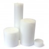 Super White Indoor Candle Diam 15 x 7 cm