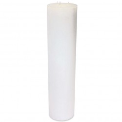 Super White Indoor Candle Diam 15 x 65 cm