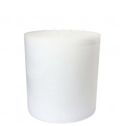 Super White Indoor Candle Diam 23 x 25 cm