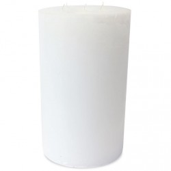 Super White Indoor Candle Diam 23 x 40 cm