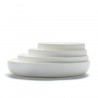 Assiette Creuse Blanche S Diam 16 Base de Serax