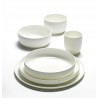 Assiette Creuse Blanche M Diam 20 Base de Serax