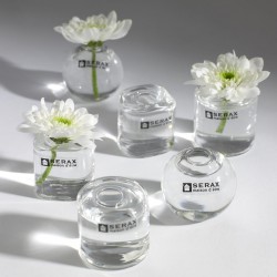 6 Mini Vases Soliflores Verre Transparent Serax