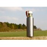 Large Stainless Steel Bottle Black + Blum