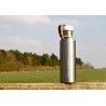 Large Stainless Steel Bottle Black + Blum