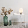 Lampe de Table JWDA Concrete Gris et Laiton Menu