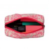 Small Cosmetic Bag Jouy Rose Printed Canvas Bakker