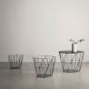 Wire Basket Black Large Ferm Living