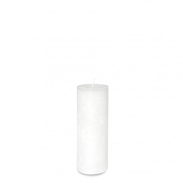 White Candle Diam 5,7 x 15 cm