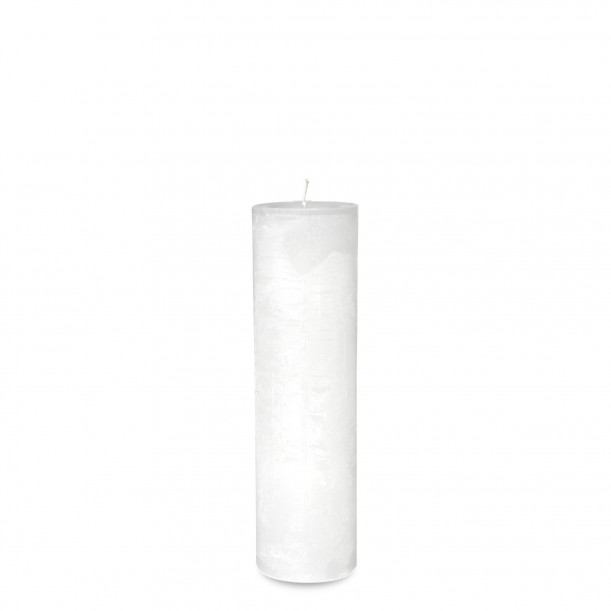 White Candle Diam 5,7 x 20 cm