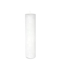 White Candle Diam 5,7 x 25 cm