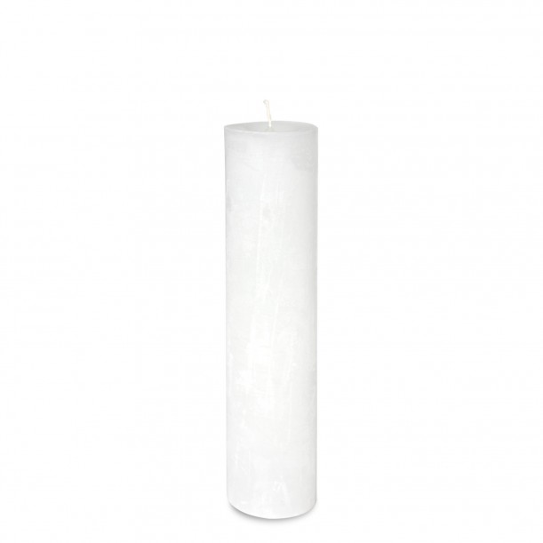 White Candle Diam 5,7 x 25 cm