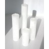 White Candle Diam 5,7 x 25 cm