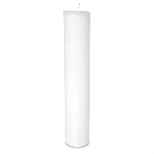 White Candle Diam 5,7 x 30 cm