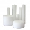 White Candle Diam 5,7 x 15 cm