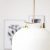 Ball White Pendant Diam 30 cm House Doctor