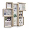 Cadre Edge Multi Wall Frêne Naturel pour 11 Photos Umbra