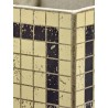 2 Pots Béton Cubique Marie Mosaïque Carré 17 x 17 x 17 cm Serax