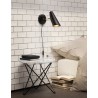 Birdy Short Wall Lamp Black Metal Northern Lighting