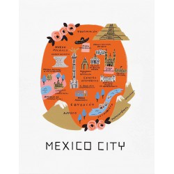 Affiche Mexico Rifle Paper