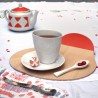 Tea Cup Assoiffée Porcelain Glossy White Diam 8,5 cm Tsé & Tsé