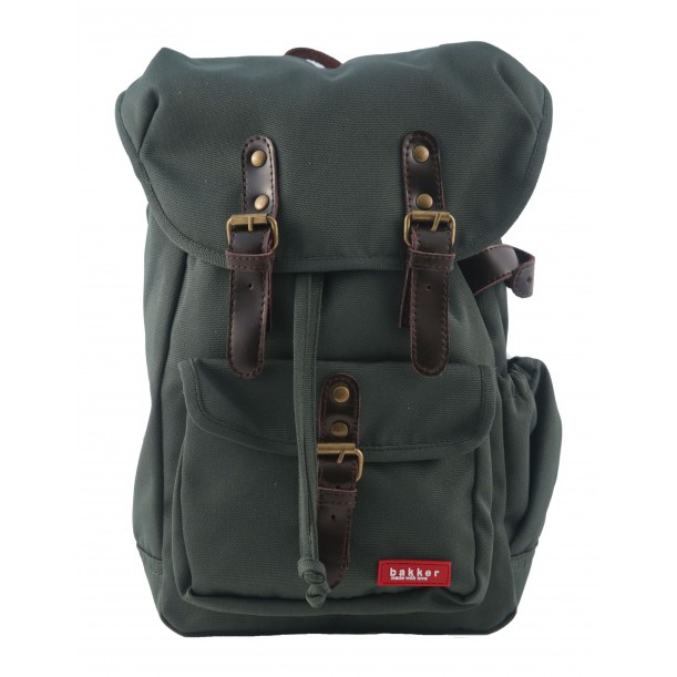 Small Backpack HIPHIP Khaki 35 x 20 x 10 cm Bakker