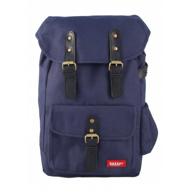 Small Backpack HIPHIP Navy 35 x 20 x 10 cm Bakker