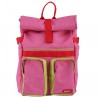 Large Backpack ROLLUP Pink 46 x 33 x 12 cm Bakker