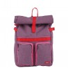 Small Backpack ROLLUP Purple 37 x 24 x 10 cm Bakker