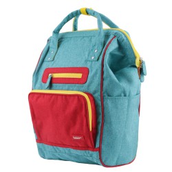 Backpack DOC Turquoise 42 x 28 x 19 cm Bakker Made With Love