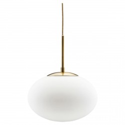 Lampe Suspension Opal Blanche Diam 30 cm House Doctor