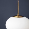 Lampe Suspension Opal Blanche Diam 30 cm House Doctor