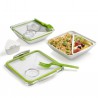 Lunch box Appetit White and Green