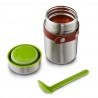 Stainless Steel Food Flask Black + Blum