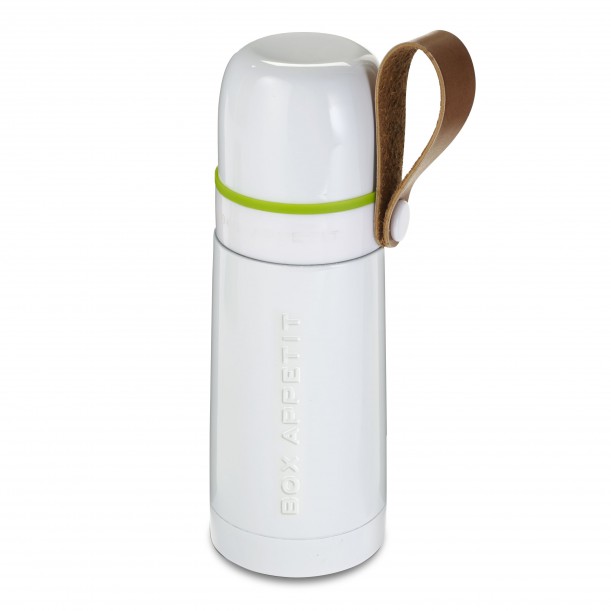 Bouteille Isotherme Thermo Flask Blanc Black + Blum