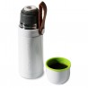 Bouteille Isotherme Thermo Flask Blanc Black + Blum