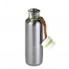 Large Stainless Steel Bottle Black + Blum